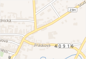 Studenská v obci Strmilov - mapa ulice