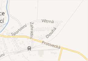 Nová v obci Strunkovice nad Blanicí - mapa ulice