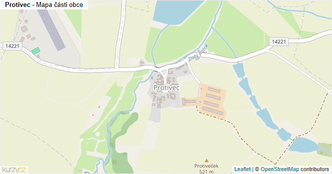 Protivec - mapa podnikání
