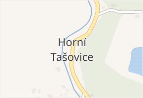 Horní Tašovice v obci Stružná - mapa části obce