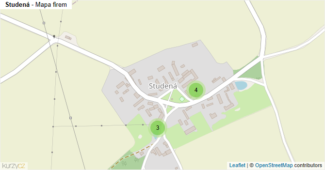 Studená - mapa firem