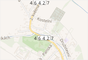 U Rybníčku v obci Studénka - mapa ulice