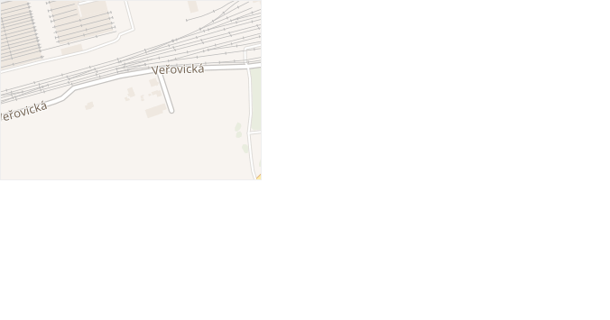 Veřovická v obci Studénka - mapa ulice
