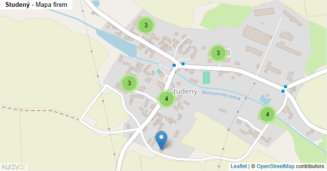Studený - mapa firem