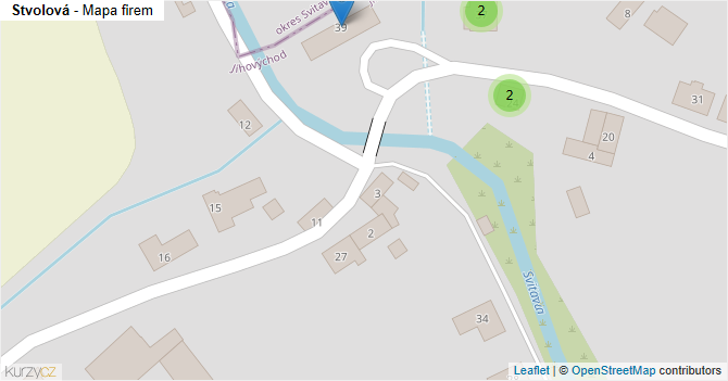 Stvolová - mapa firem