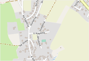 U Kapličky v obci Sulice - mapa ulice