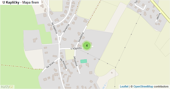U Kapličky - mapa firem