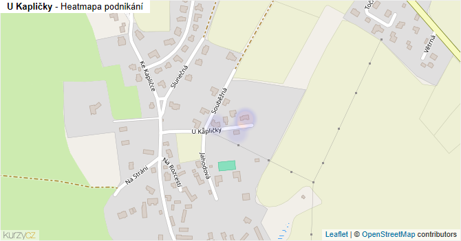 U Kapličky - mapa podnikání