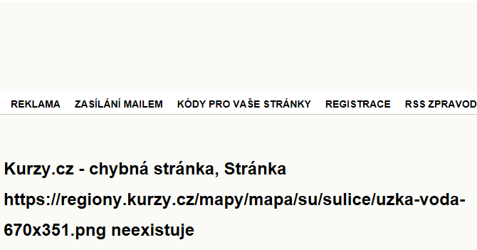 Úzká - záplavové mapy stoleté vody
