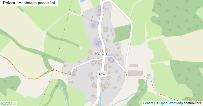Polom - mapa podnikání