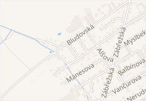 Čermákova v obci Šumperk - mapa ulice