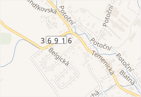 Holandská v obci Šumperk - mapa ulice