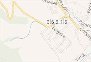Lucemburská v obci Šumperk - mapa ulice