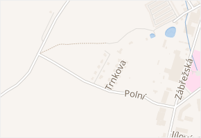 Muchova v obci Šumperk - mapa ulice