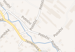 Potoční v obci Šumperk - mapa ulice