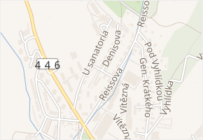 Riegrova v obci Šumperk - mapa ulice