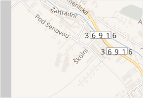 Sluneční v obci Šumperk - mapa ulice