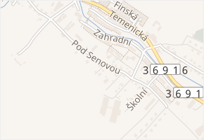 Sokolská v obci Šumperk - mapa ulice