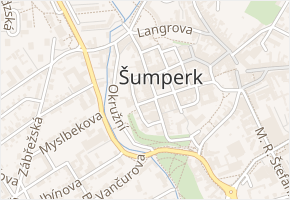 Valašská v obci Šumperk - mapa ulice