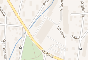 Vítězná v obci Šumperk - mapa ulice