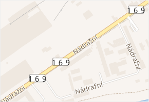 Nádražní v obci Sušice - mapa ulice