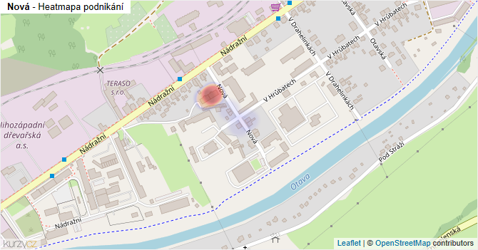 Nová - mapa podnikání