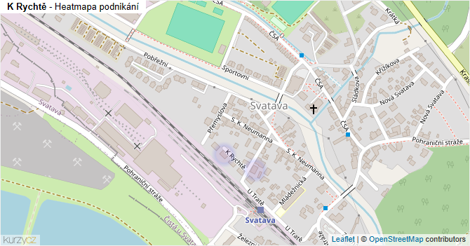 K Rychtě - mapa podnikání