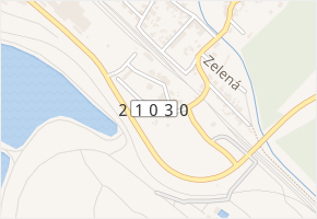 U Tratě v obci Svatava - mapa ulice