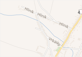 Na Chmelnici v obci Svatobořice-Mistřín - mapa ulice
