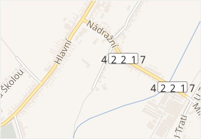 Za Stadionem v obci Svatobořice-Mistřín - mapa ulice