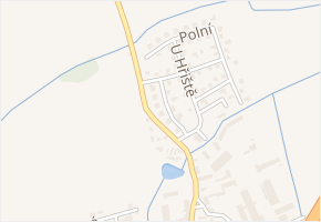 Na Výsluní v obci Svémyslice - mapa ulice