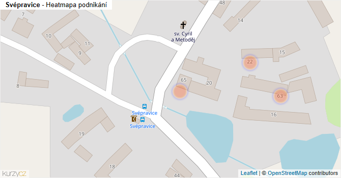 Svépravice - mapa podnikání