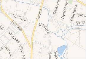 Kamlerka v obci Světice - mapa ulice