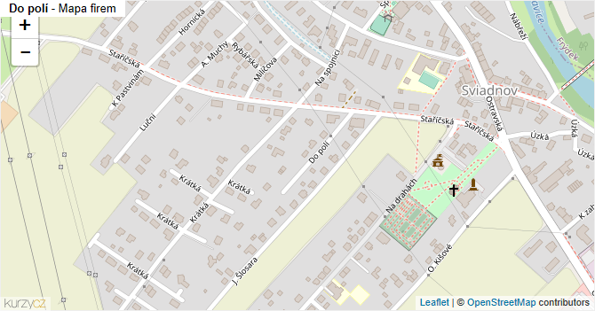 Do polí - mapa firem