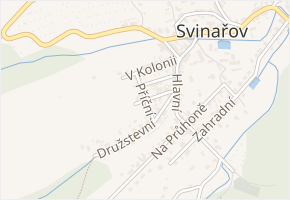 Hornická v obci Svinařov - mapa ulice