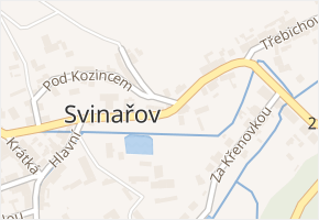Rudé armády v obci Svinařov - mapa ulice