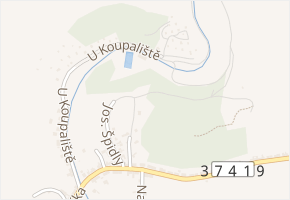 Jos. Špidly v obci Svitávka - mapa ulice
