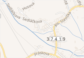 Svat. Čecha v obci Svitávka - mapa ulice
