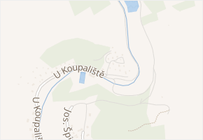 U Koupaliště v obci Svitávka - mapa ulice