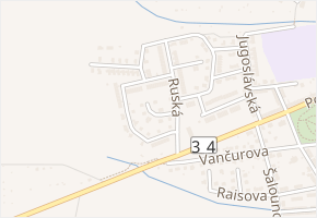 Arménská v obci Svitavy - mapa ulice