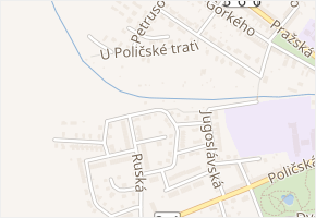 Bulharská v obci Svitavy - mapa ulice