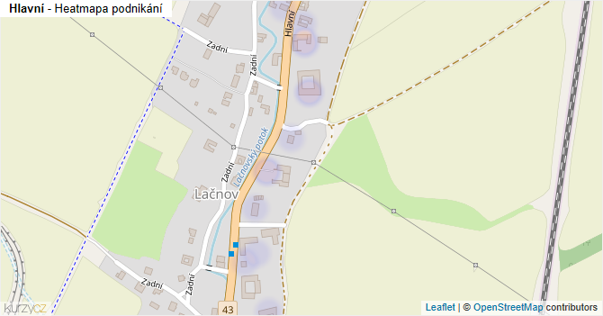 Hlavní - mapa podnikání