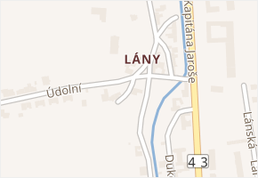 Lomená v obci Svitavy - mapa ulice