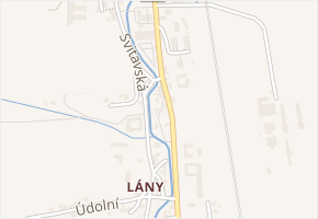 Trávníky v obci Svitavy - mapa ulice