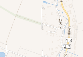 Za Kolonkou v obci Svitavy - mapa ulice