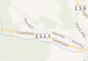 Horská v obci Svoboda nad Úpou - mapa ulice