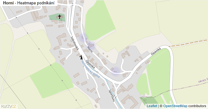Horní - mapa podnikání
