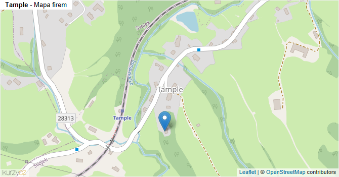 Tample - mapa firem