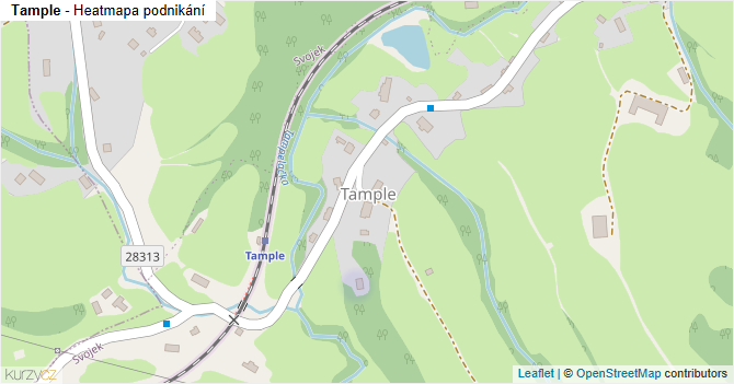 Tample - mapa podnikání