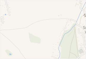 U Parku v obci Svojetice - mapa ulice